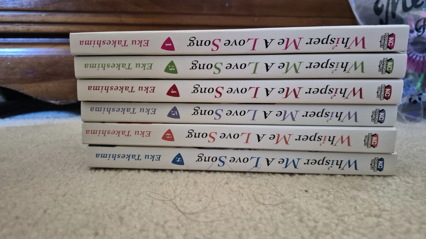 Whisper Me a Love Song Manga Volumes 1, 3, 4, 5, 6, 8 - photo 2