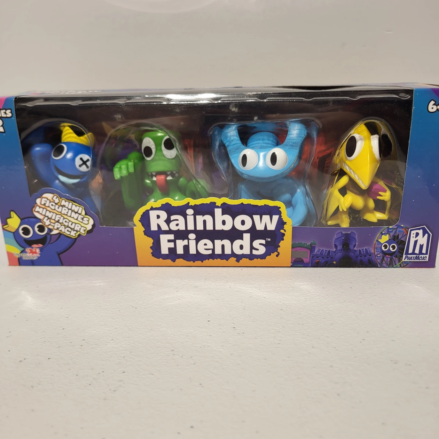 PhatMojo Rainbow Friends Series 2 Mini Figure 4-Packs