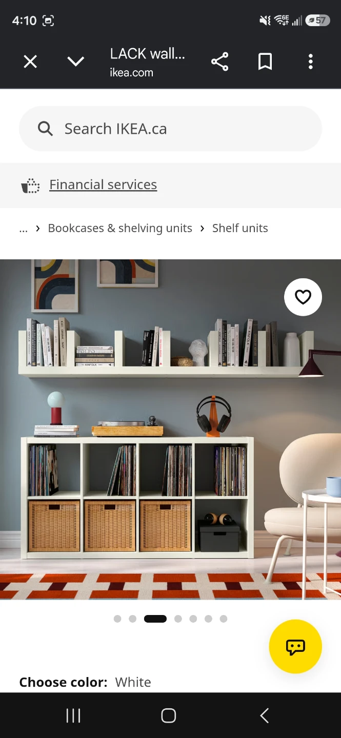 Ikea LACK wall shelf unit - photo 3