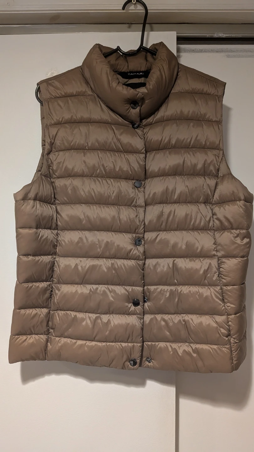Tahari Quilted Puffer Vest