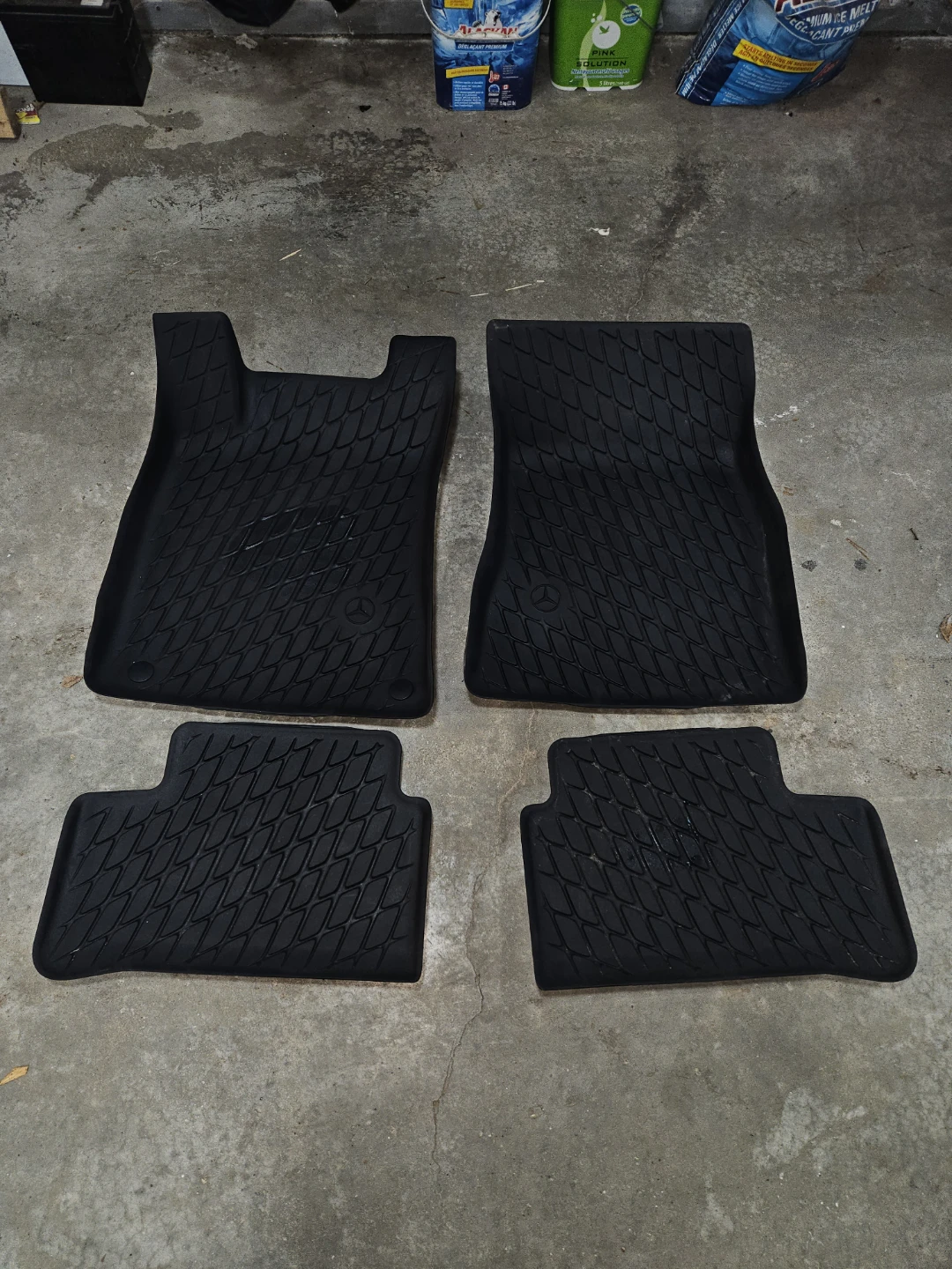 Mercedes-Benz Rubber Floor Mats