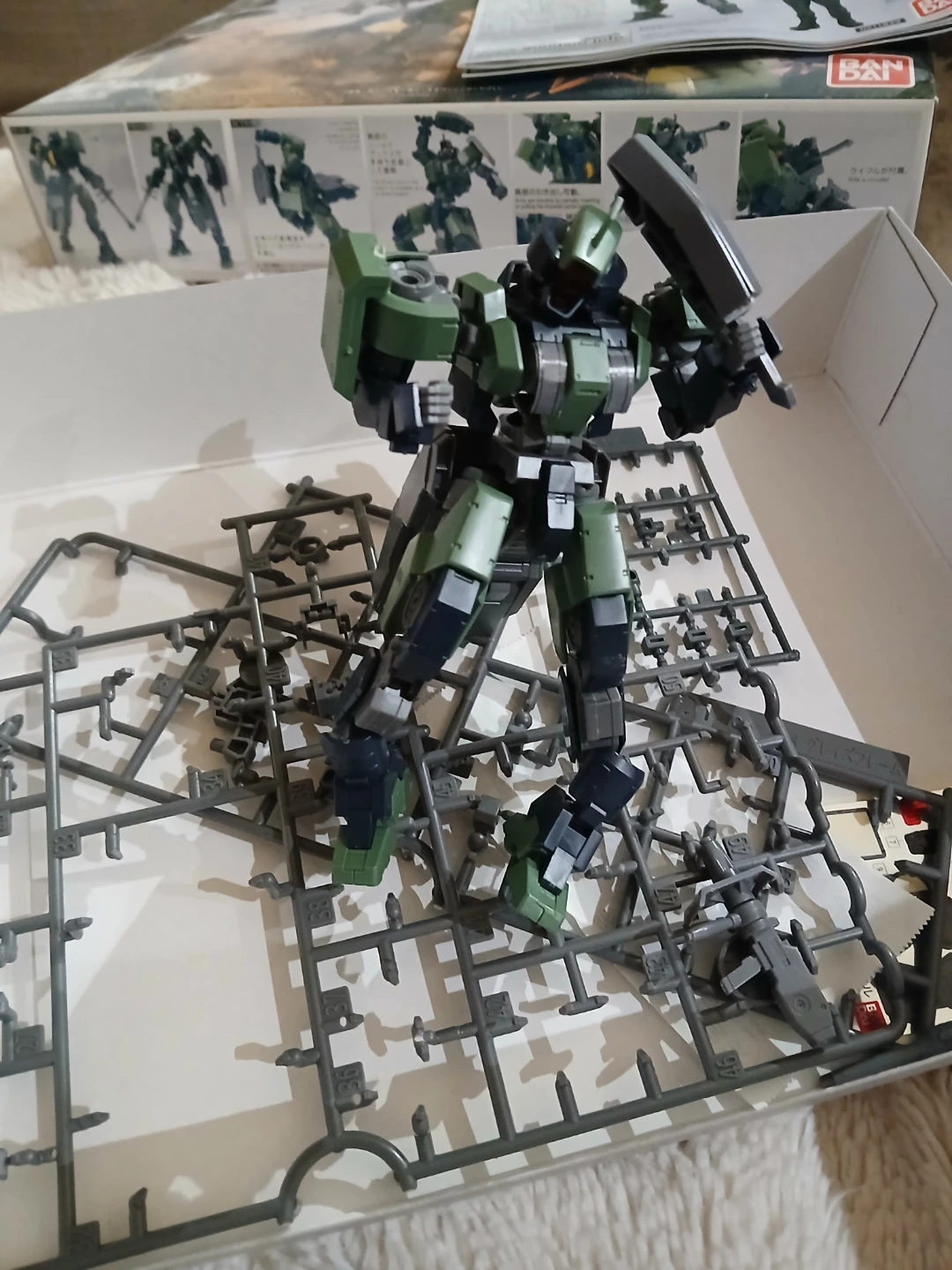 Bandai HG 1/144 Geirail Iron-Blooded Orphans Model Kit - photo 2