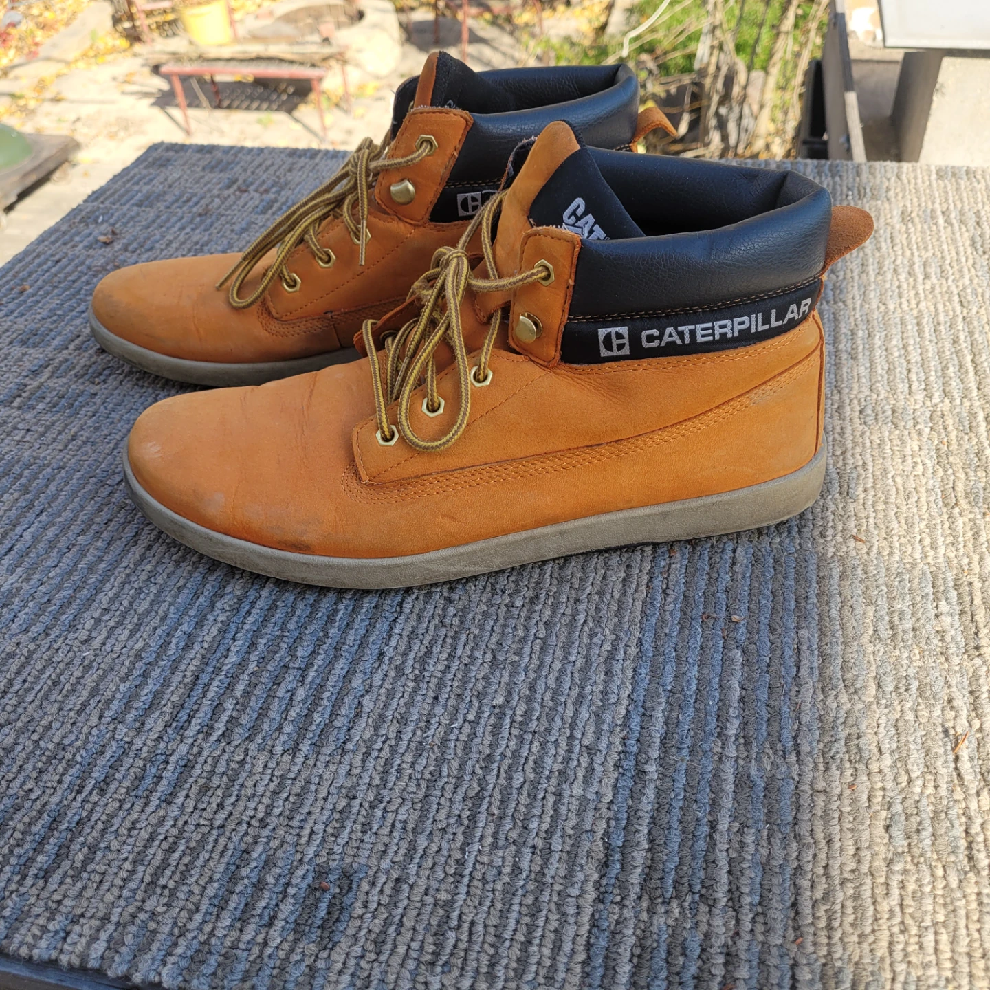 Caterpillar Suede Boots - Size 10 Men's