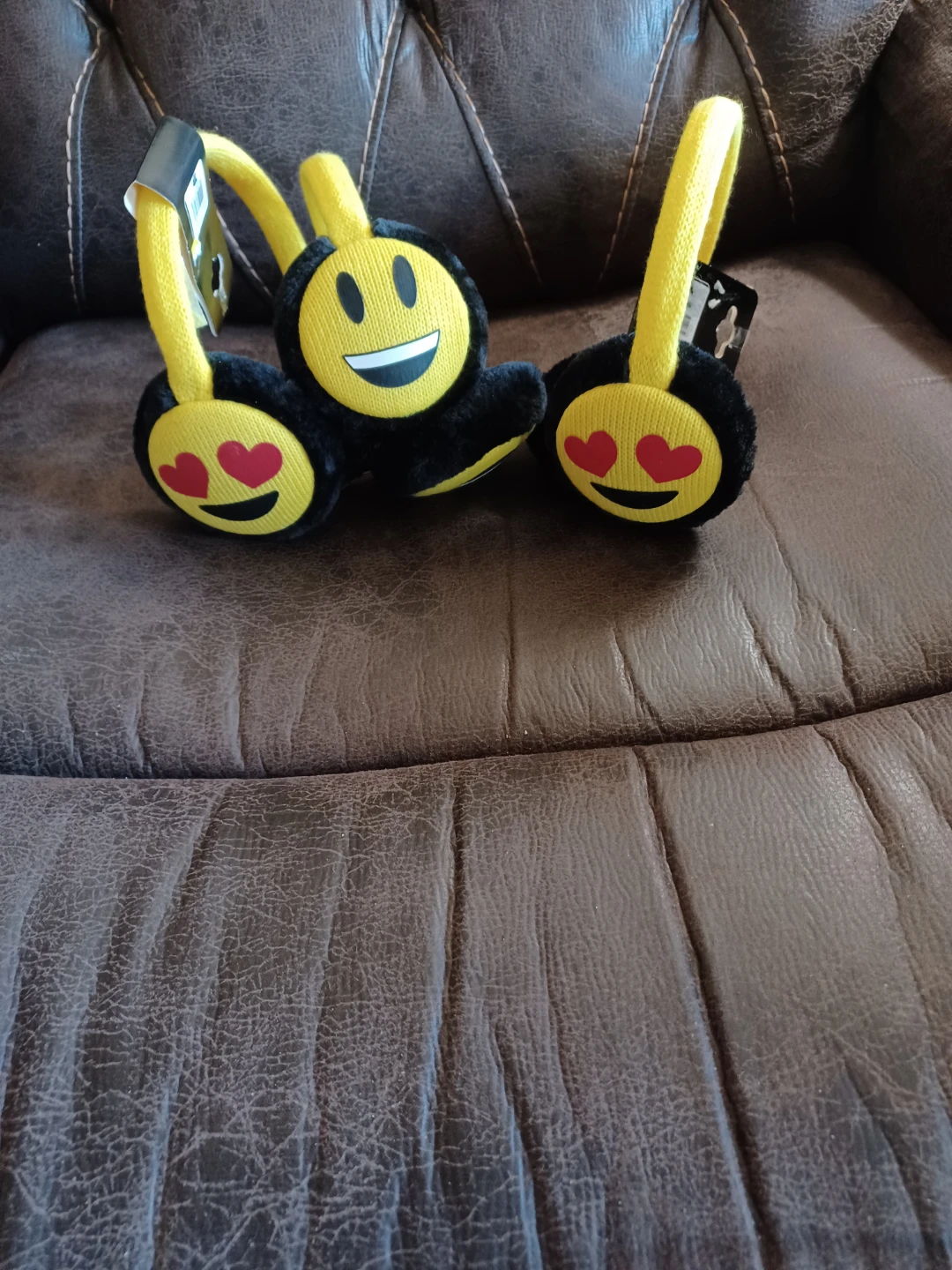 Emoji Earmuffs Set