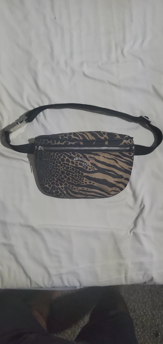 Michael Kors Animal Print Belt Bag