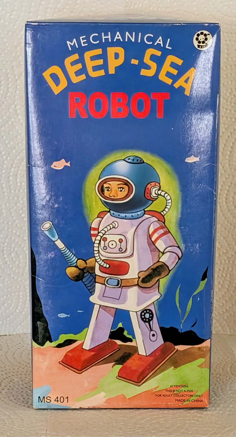 Vintage Like Mechanical Deep-Sea Robot MS 401
