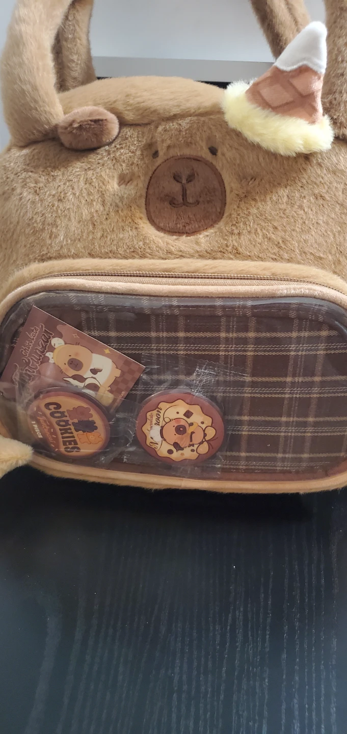 Tuntunzai Chocolate Plush Handbag - photo 2