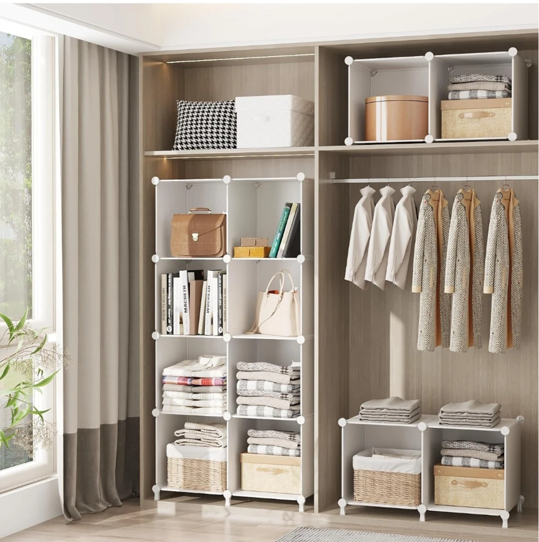 DIY White Modular Cube Storage Shelving - photo 4