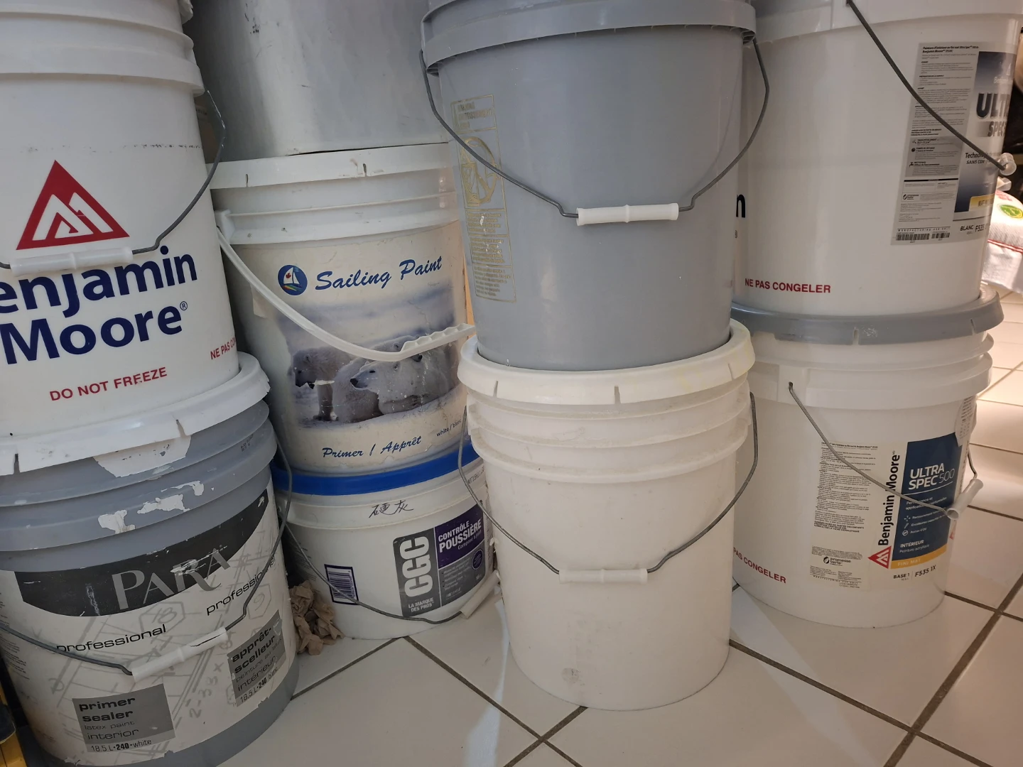 Assorted Plastic Pails - photo 3