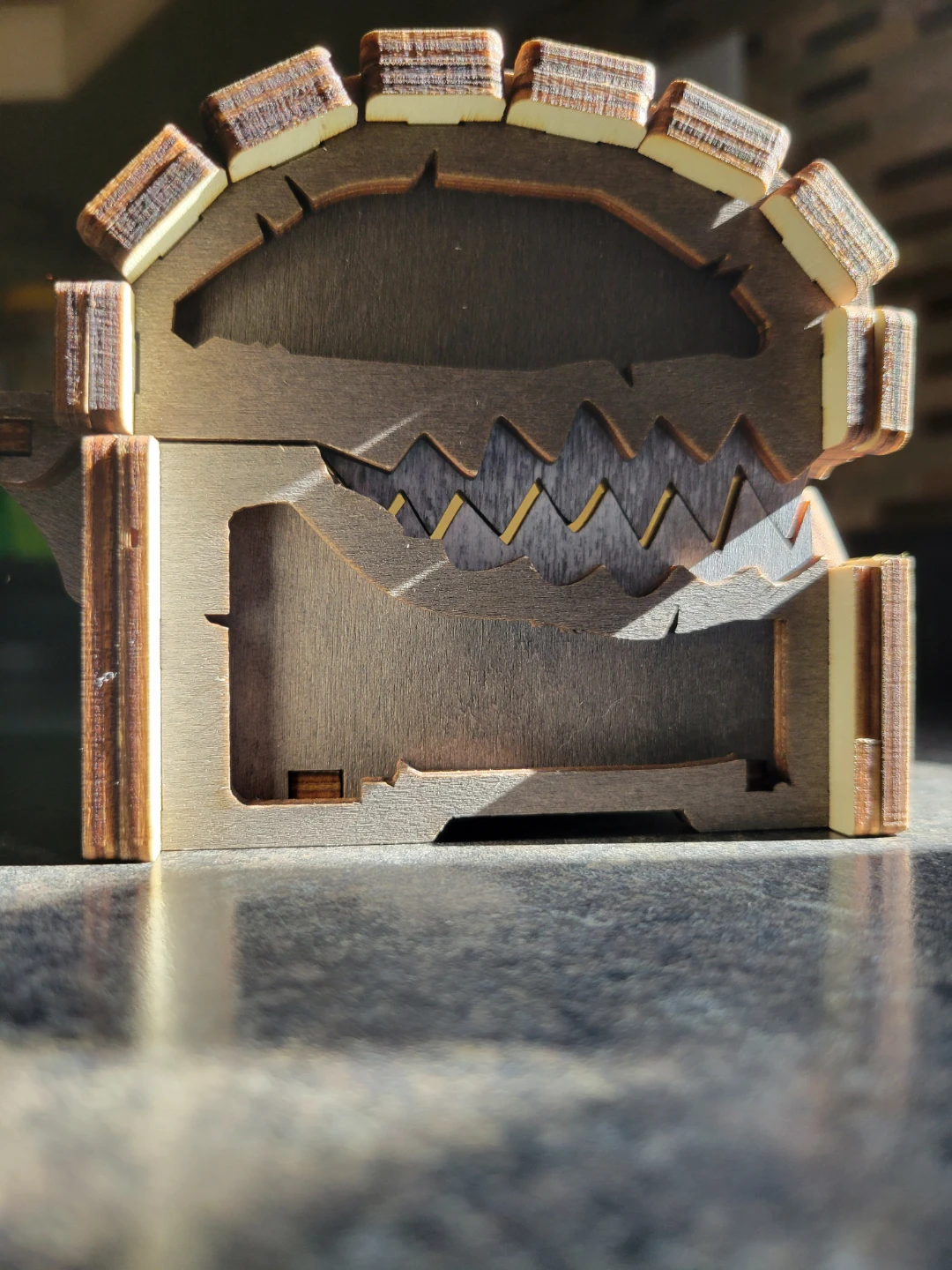 Wooden Monster Storage Box - photo 4