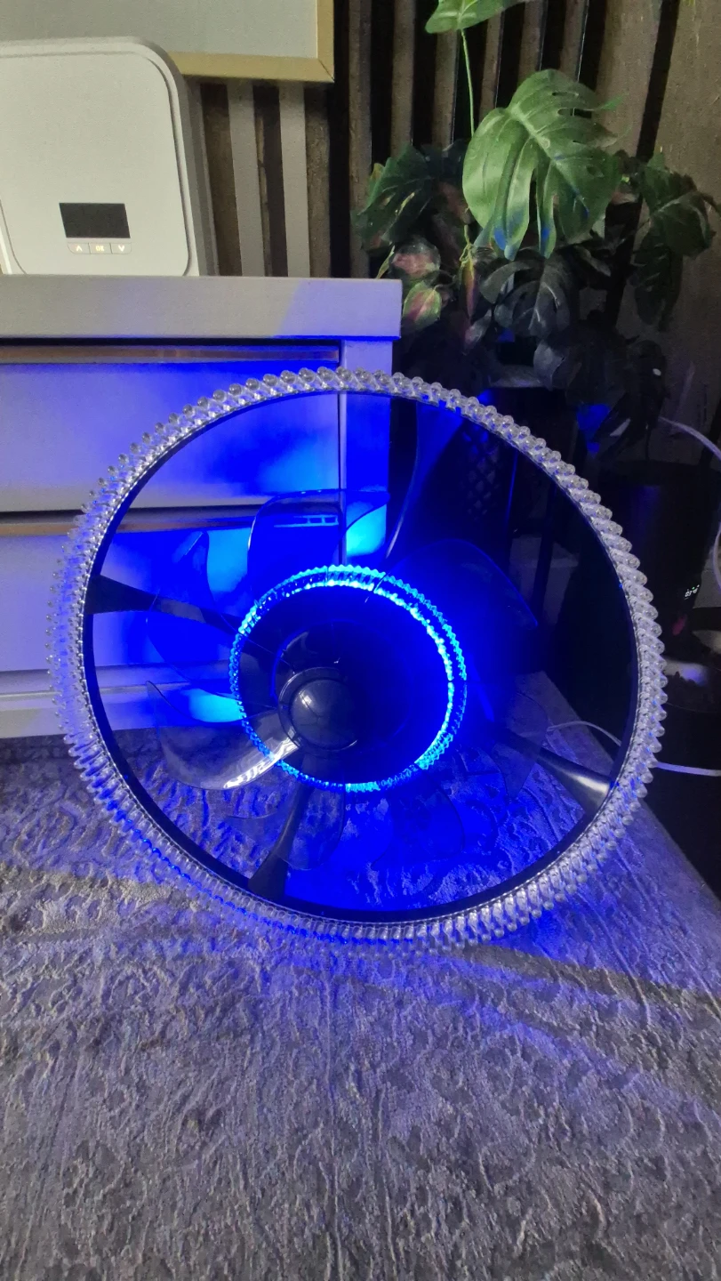 LED Ring Light Fan - photo 2
