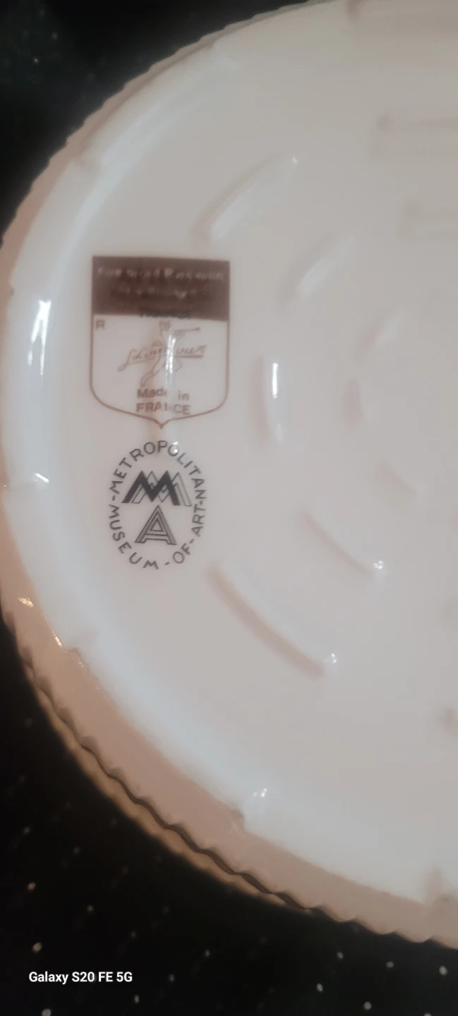Metropolitan Museum of Art French Ceramic Bowl