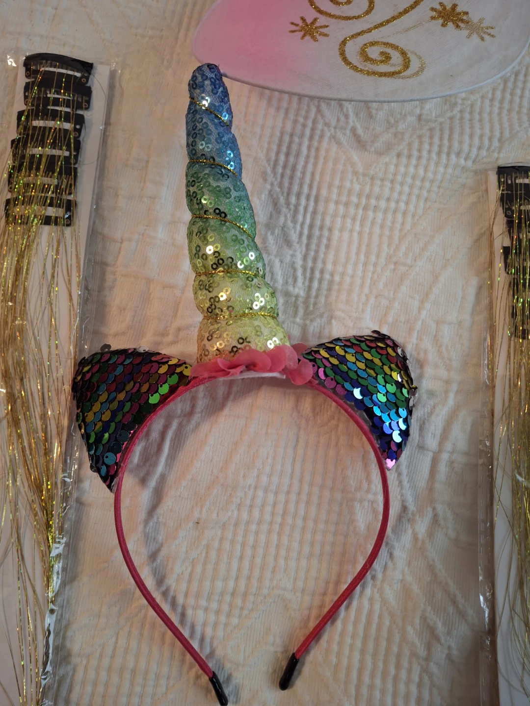 Kids Costume Set with Sequin Skirt and Fairy Wings - photo 3