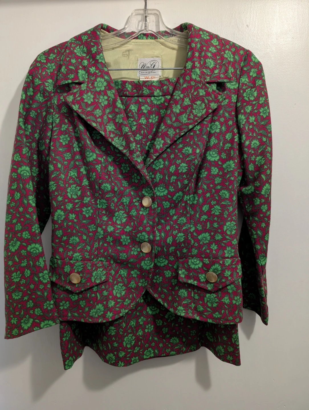 Vintage Skirt & Jacket 2 Piece