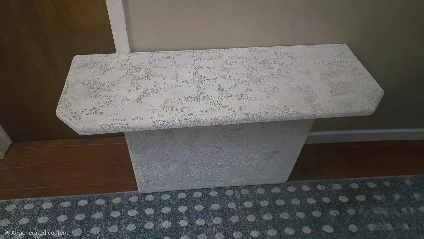 Quarry White Console Table - photo 2