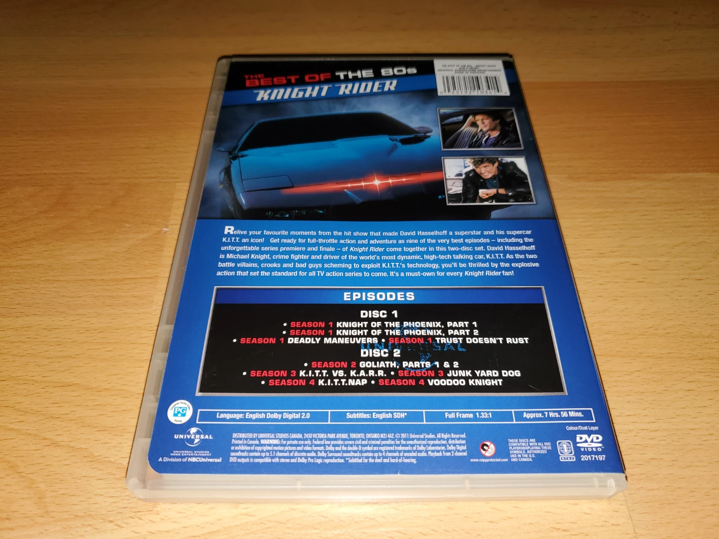 (2-Disc) The Best of the 80s: Knight Rider DVD - photo 4
