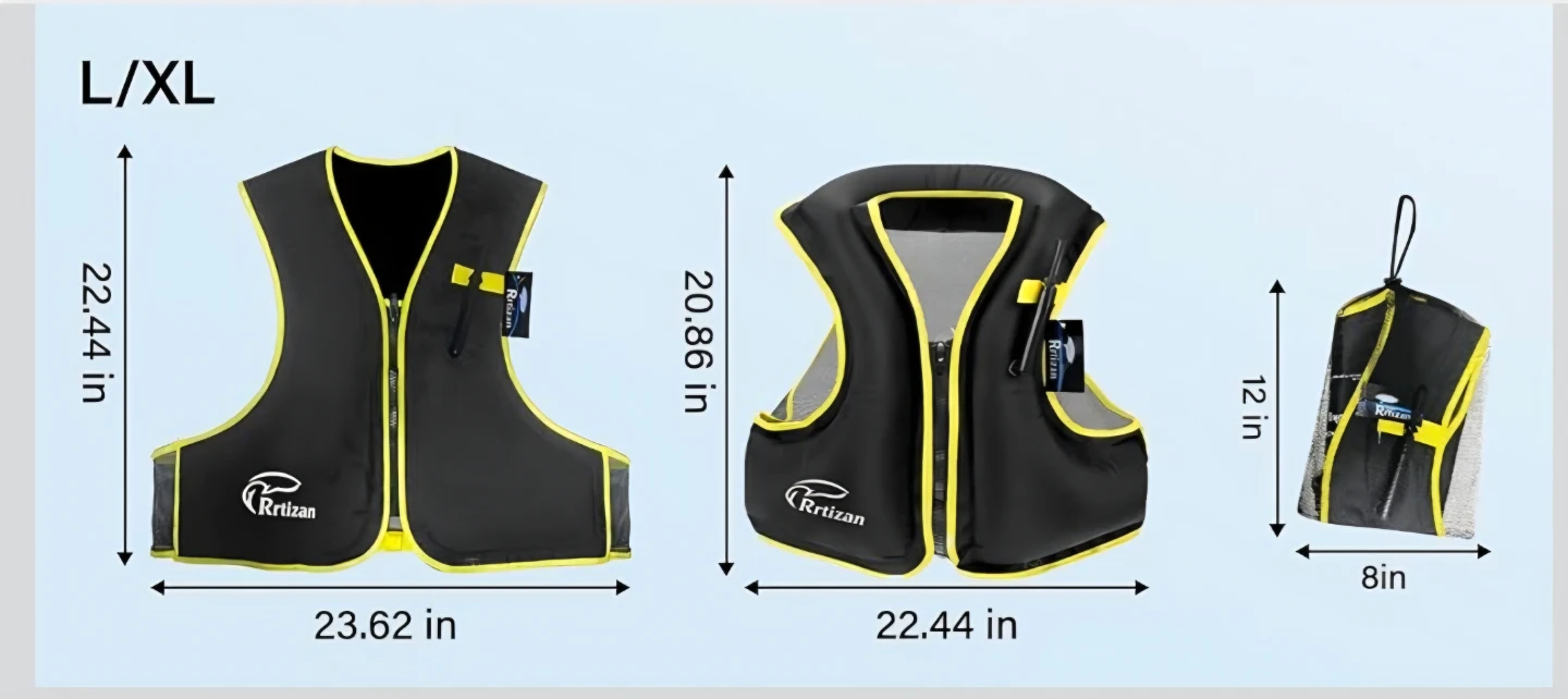 New Rrtizan Inflatable Snorkel Vest - photo 4