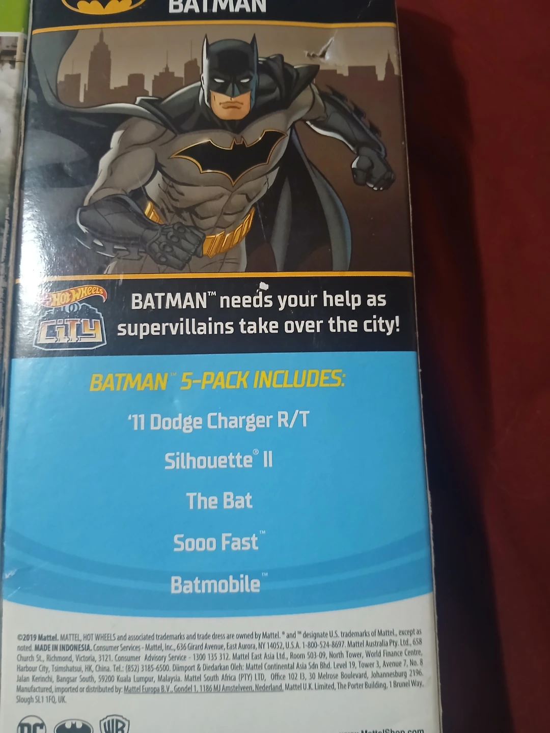 Hot Wheels 5-Pack Set: Speed Blur and Batman - photo 2