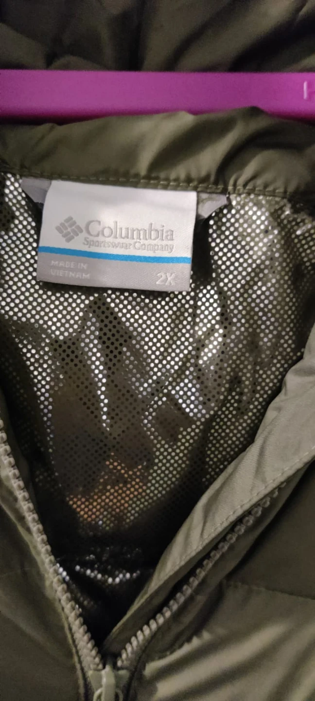 Columbia Pike Lake III Long Jacket Olive Green xxl - photo 2