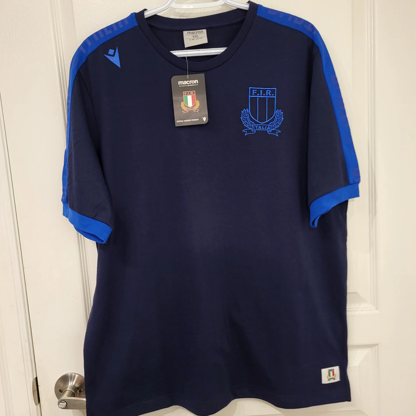 Macron FIR Italia Rugby Fan Shirt