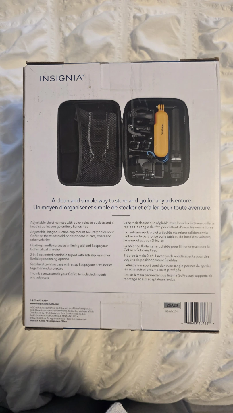 Insignia 12-Piece GoPro Accessory Kit - photo 3