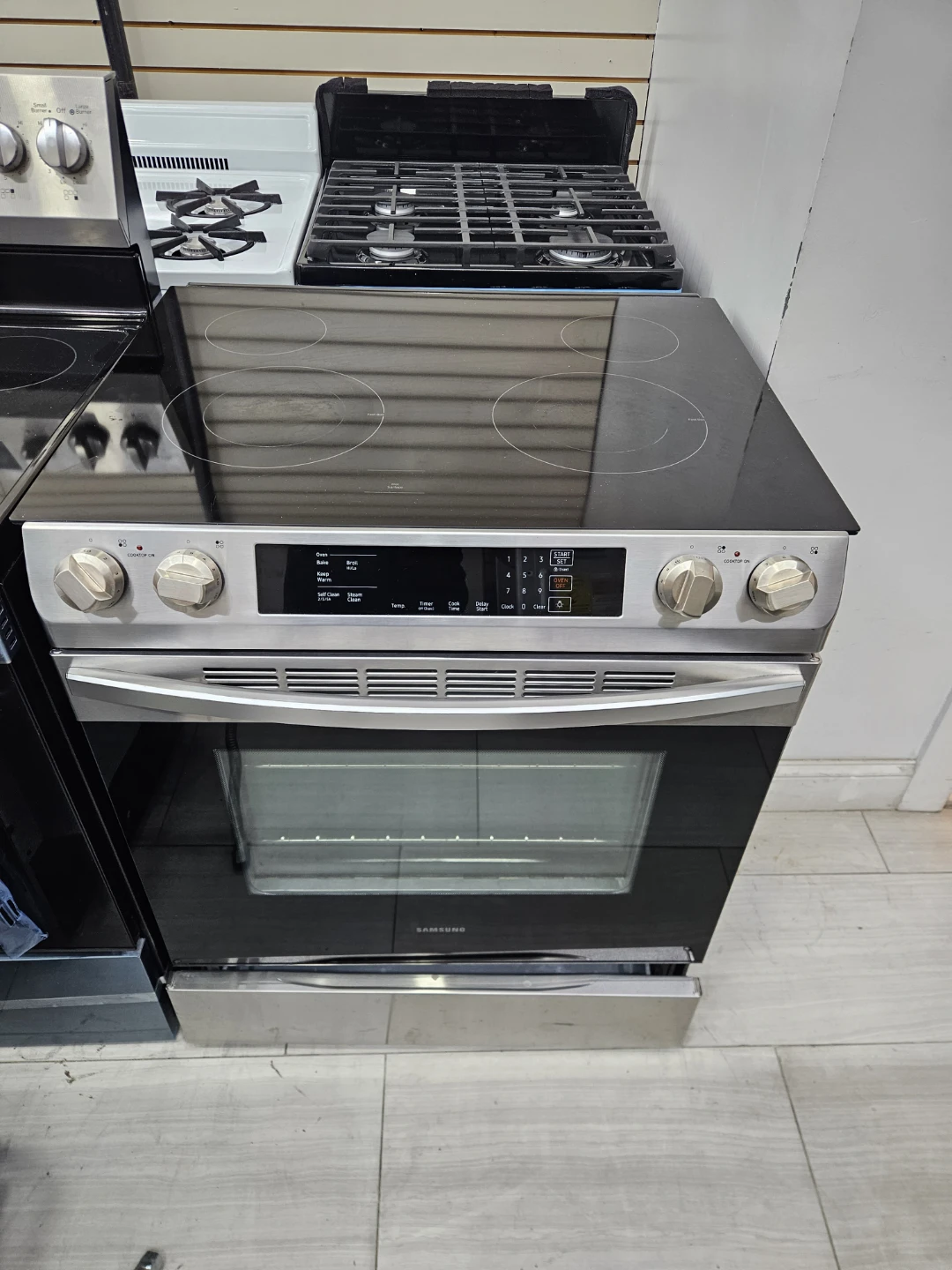 Samsung Slide-in Electric Range