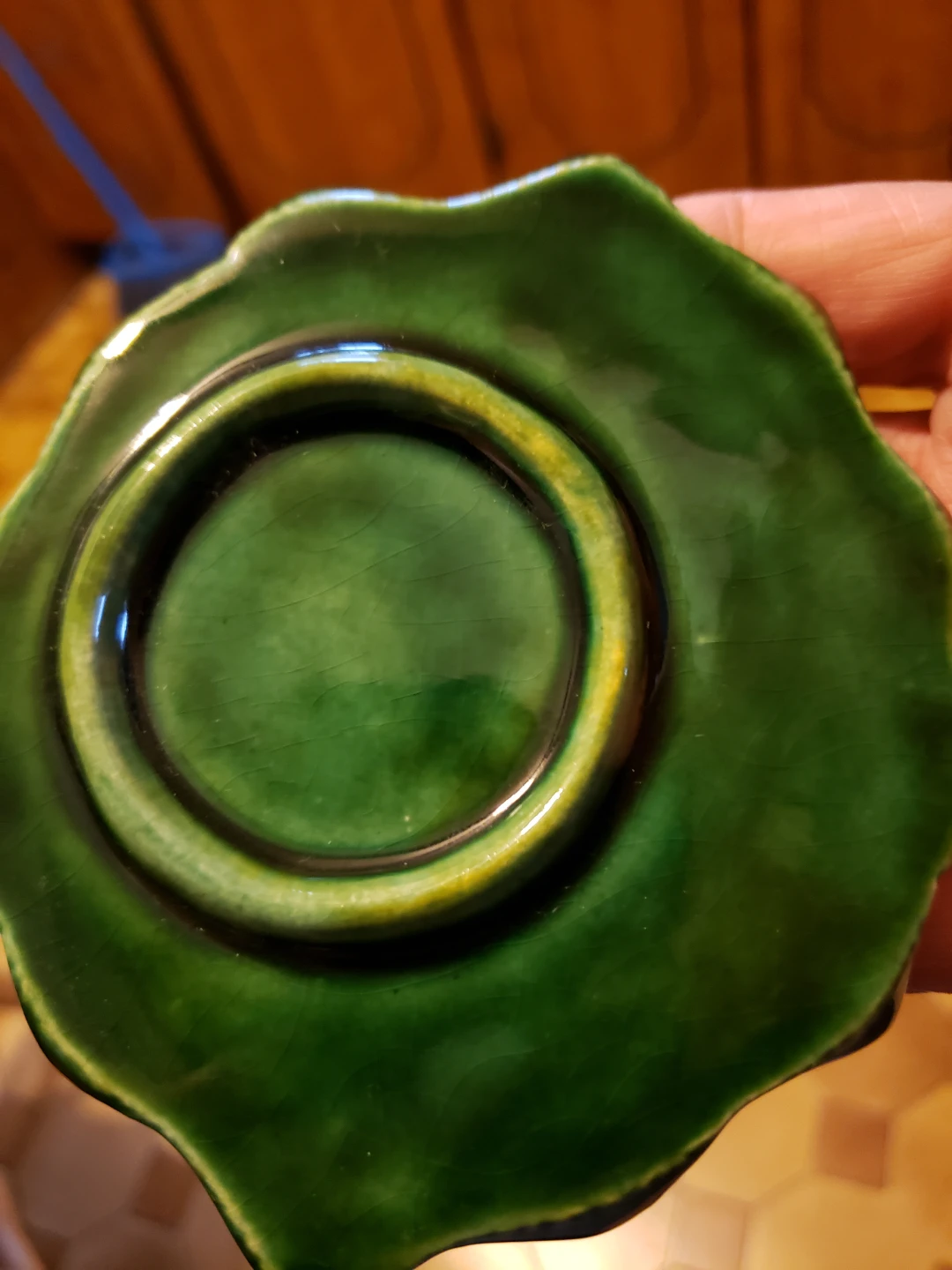 Ceramic Christmas Tree Tea Light Holder - photo 4