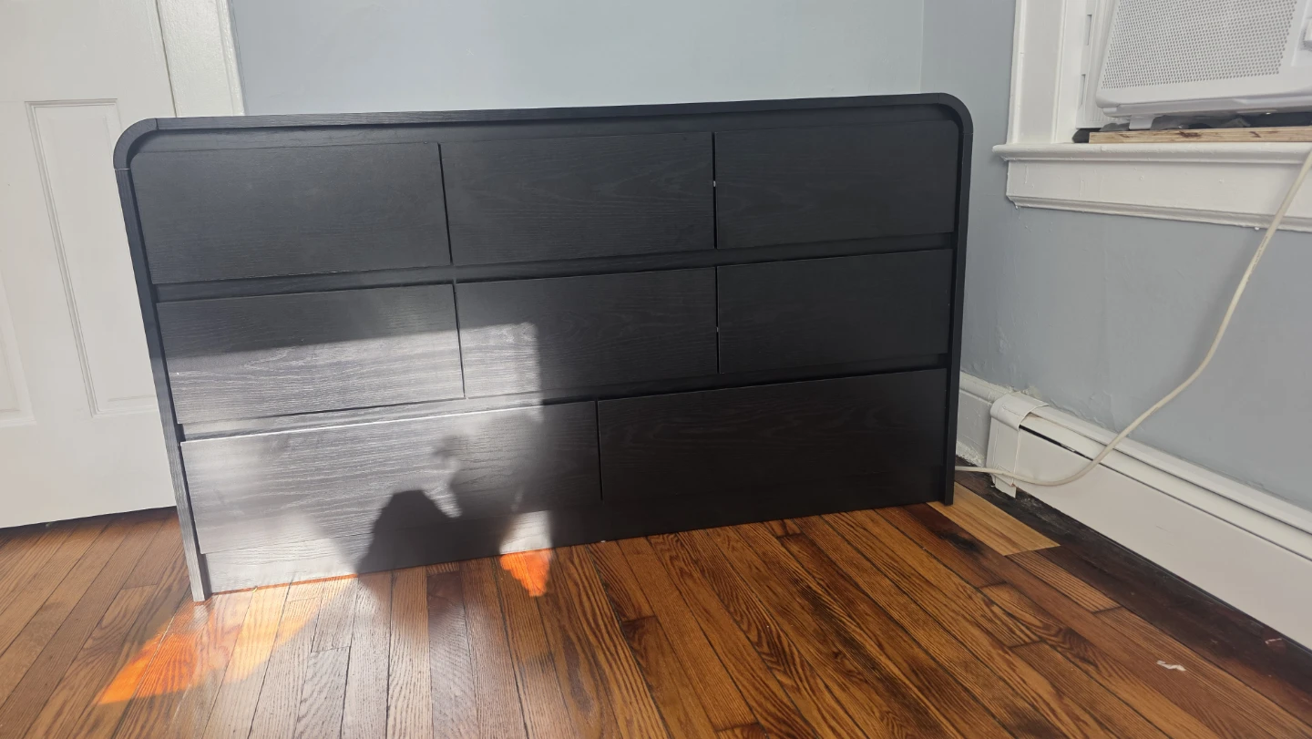 Black 7-Drawer Dresser - photo 3