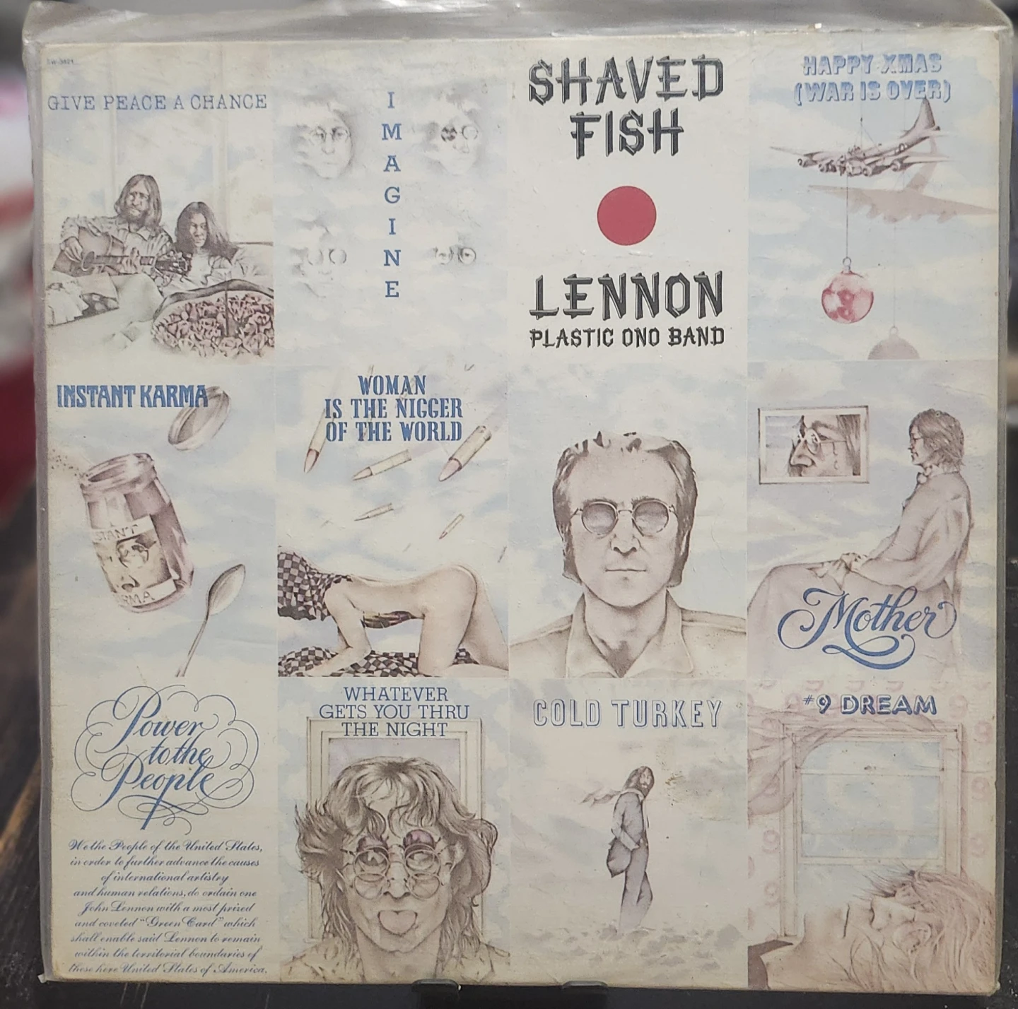 Set of 4 John Lennon Vinyl Records - photo 4