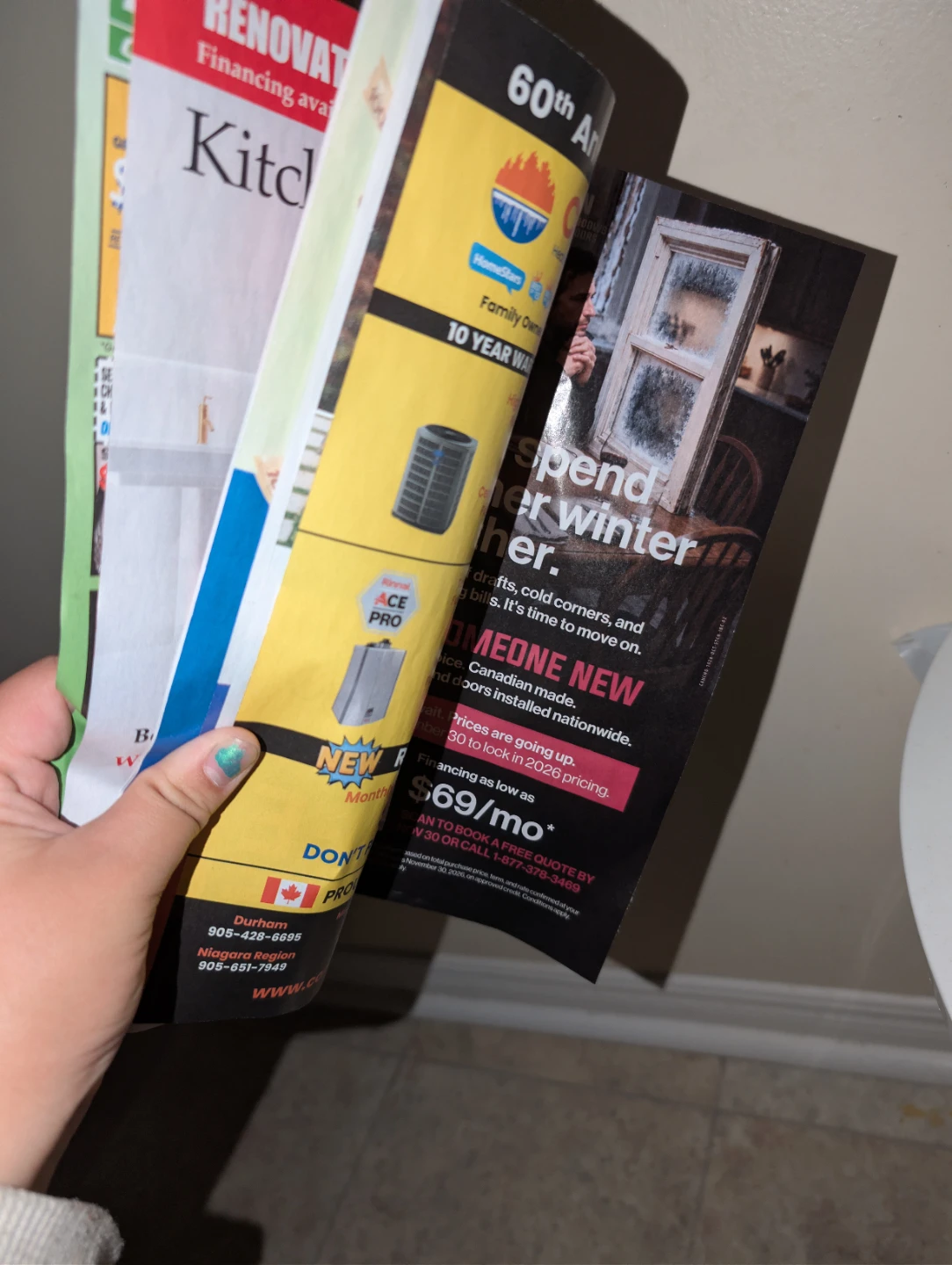 Furniture flyers pamphlet