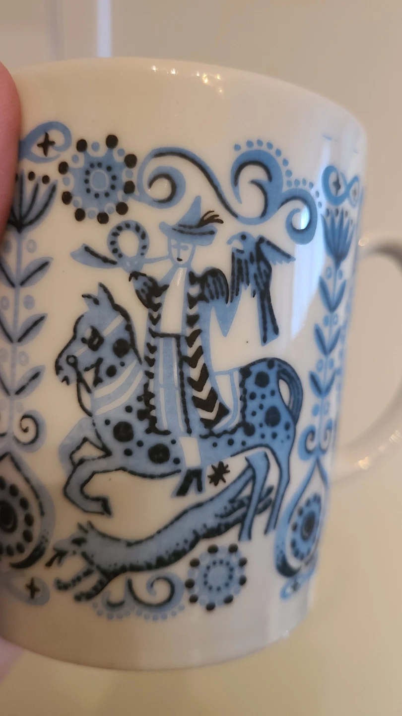 Levco Japan Folk Art Mug 3.5 inches tall - photo 2