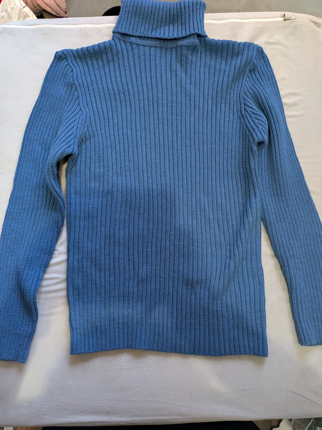 Vintage Homg Kong Turtleneck in Royal Blue - M