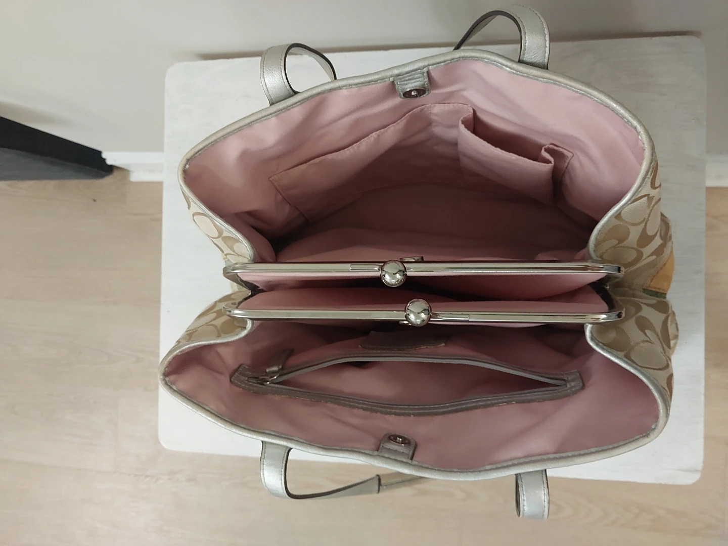 Coach Signature Canvas Tote Bag - photo 2