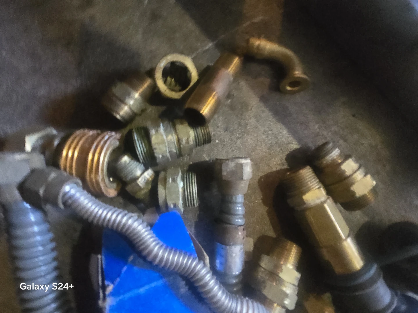 Assorted Brass and Metal Plumbing Fittings