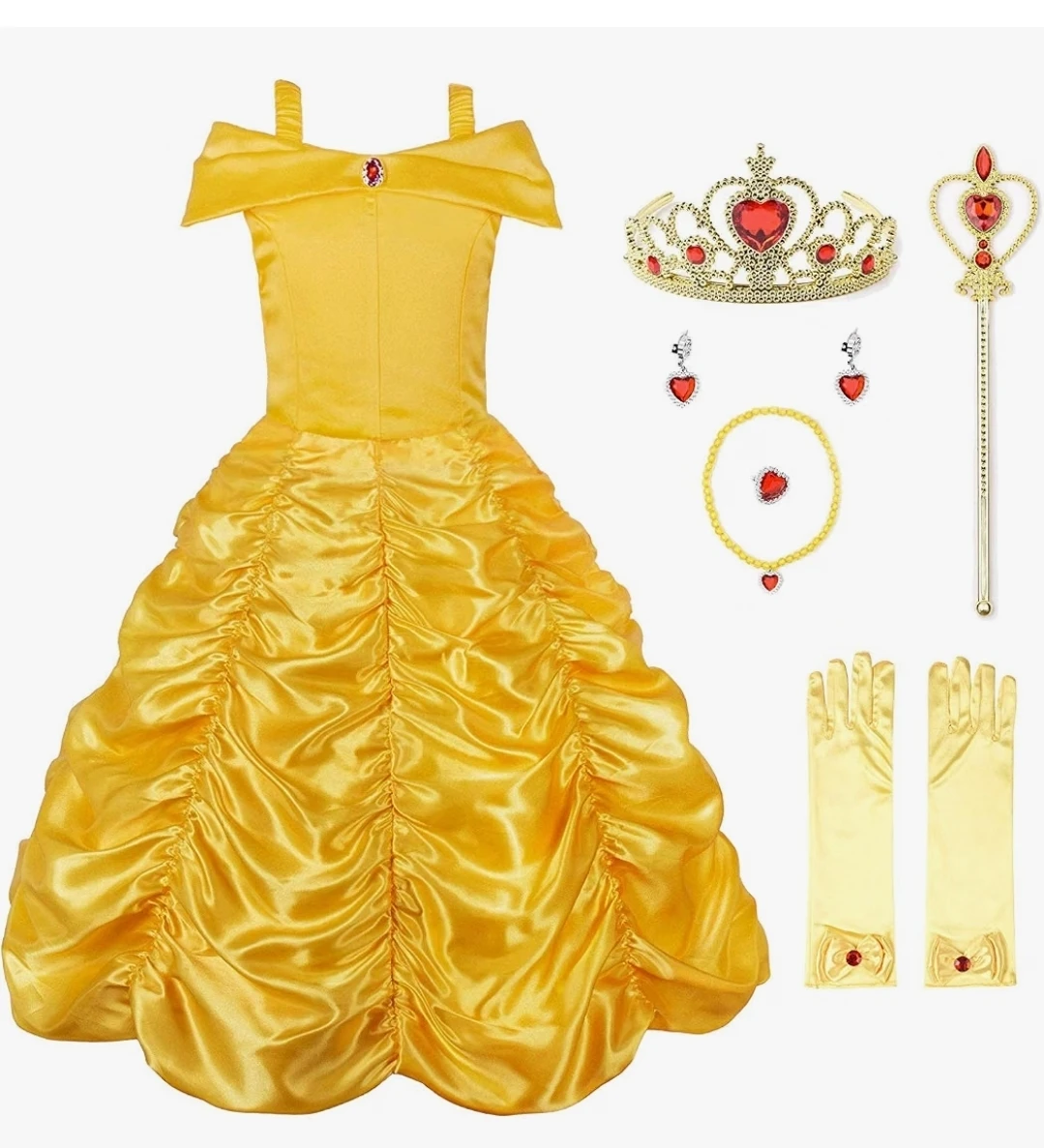 Belle costume dress and accessories set Zize (10/12)
