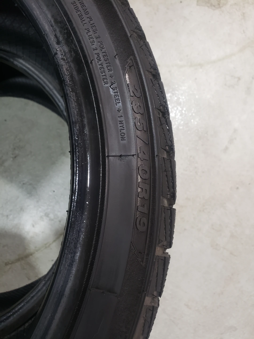 235/40R19 Winter Tires - photo 2