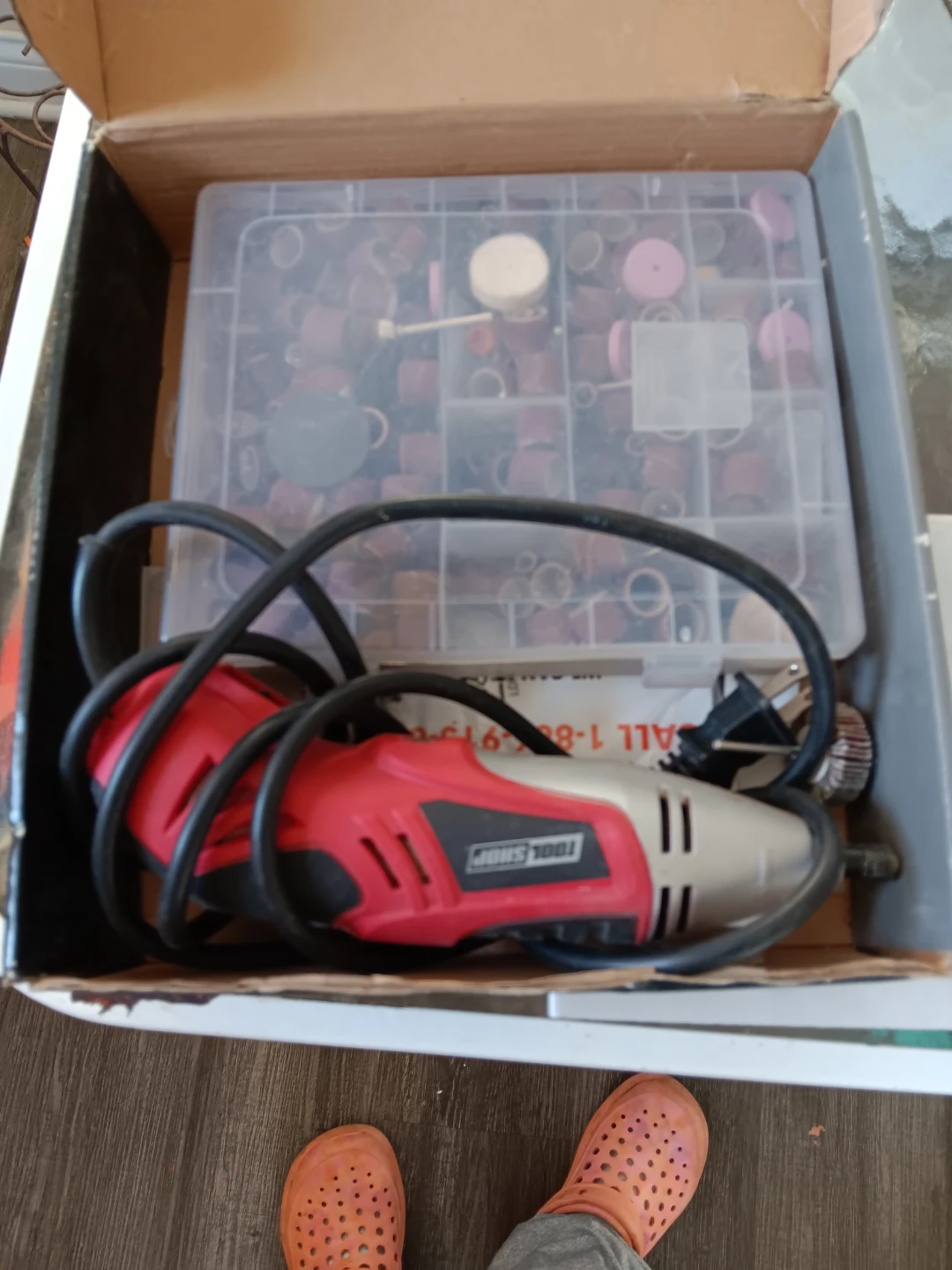 Tool Shop Rotary Tool with 500 Accessories - photo 2
