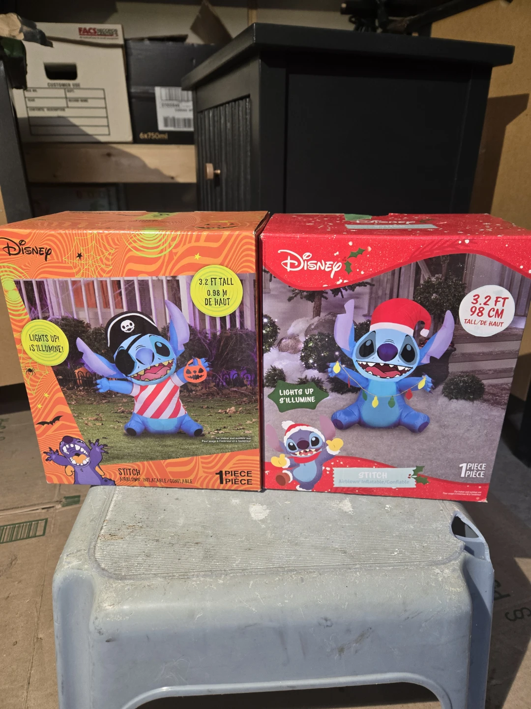 Bluey inflatable halloween christmas decoration 2 avail