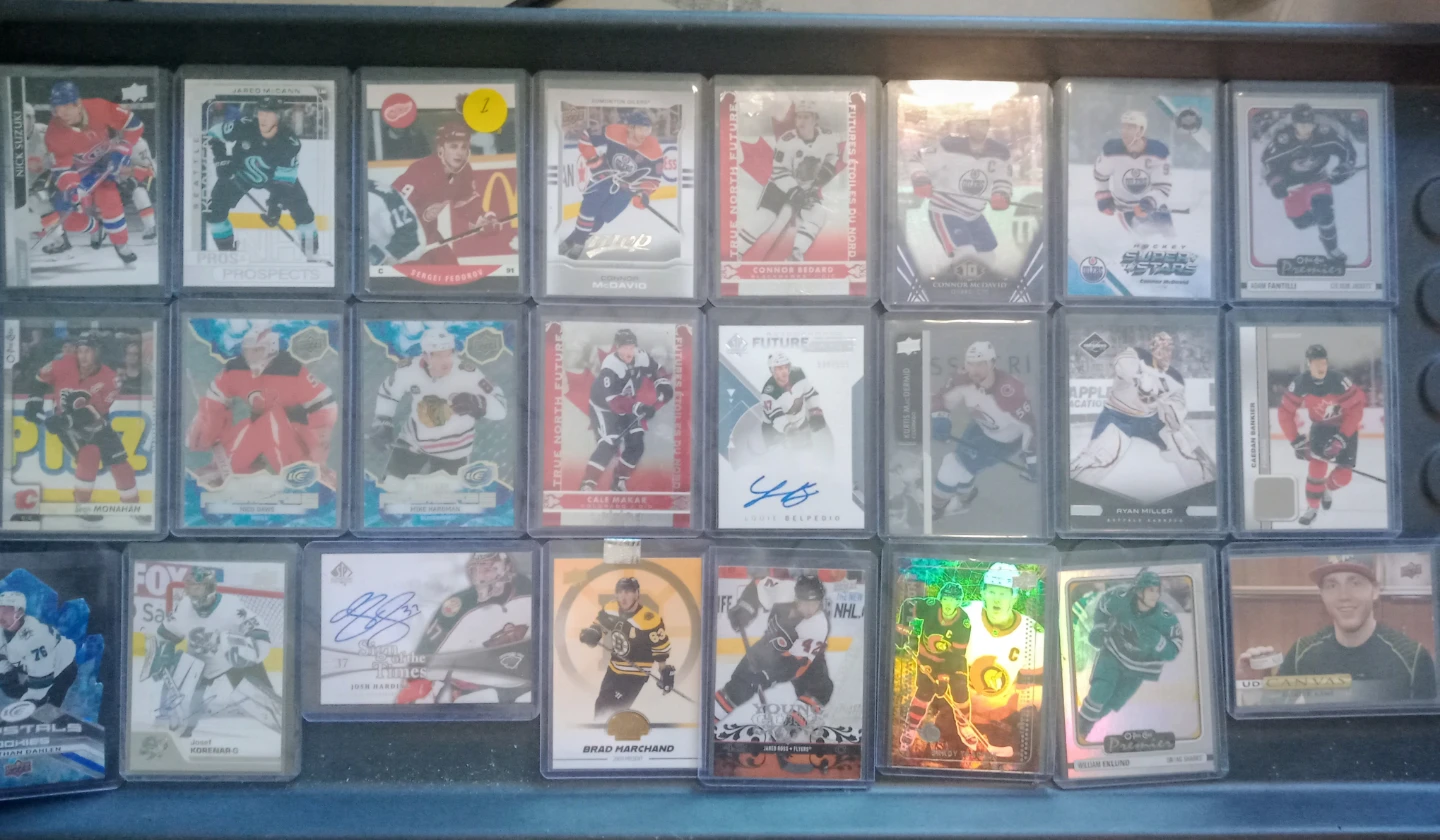 Assorted NHL Hockey Player Trading Cards