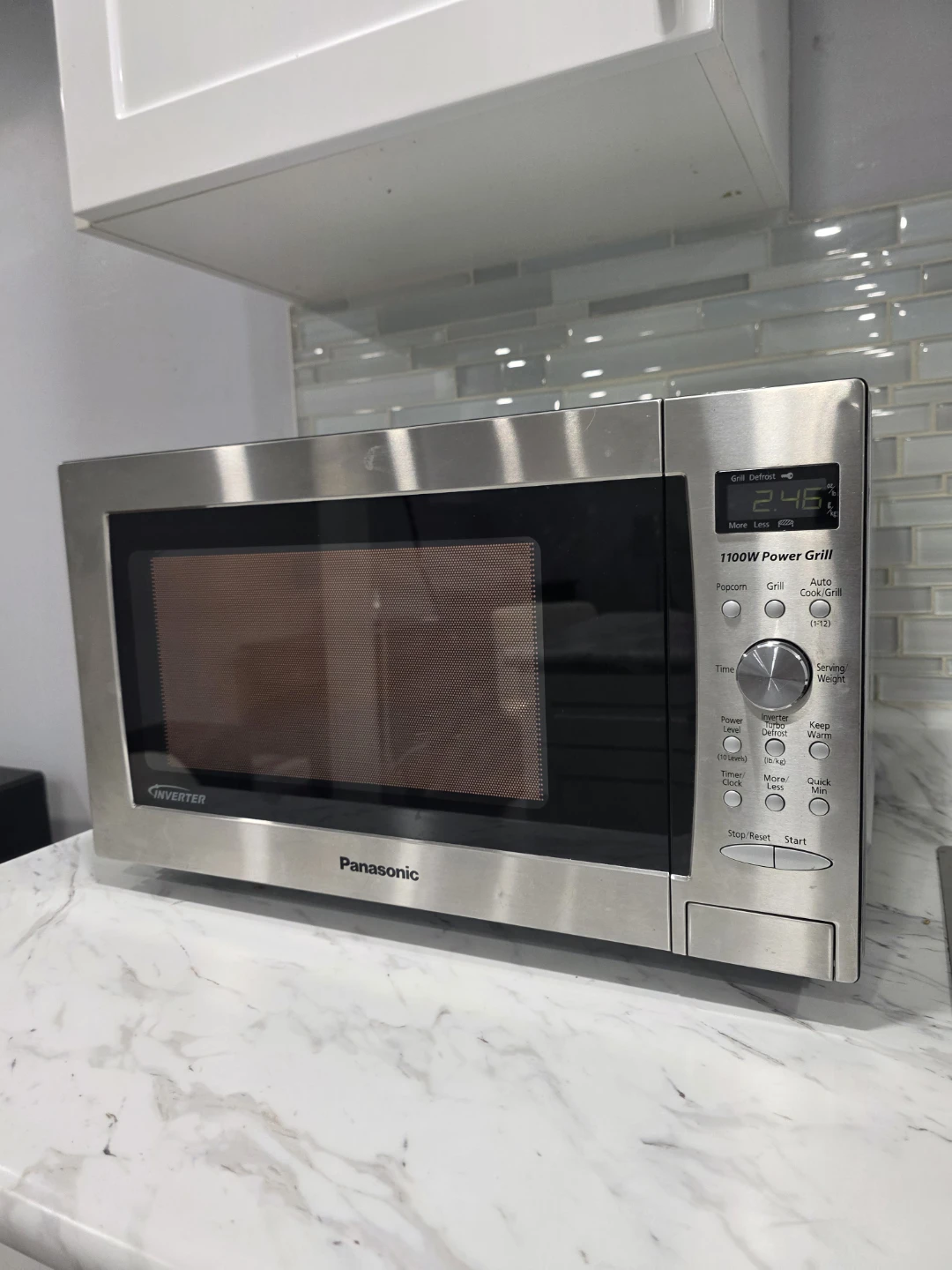 Panasonic Inverter 1100W Power Grill Microwave