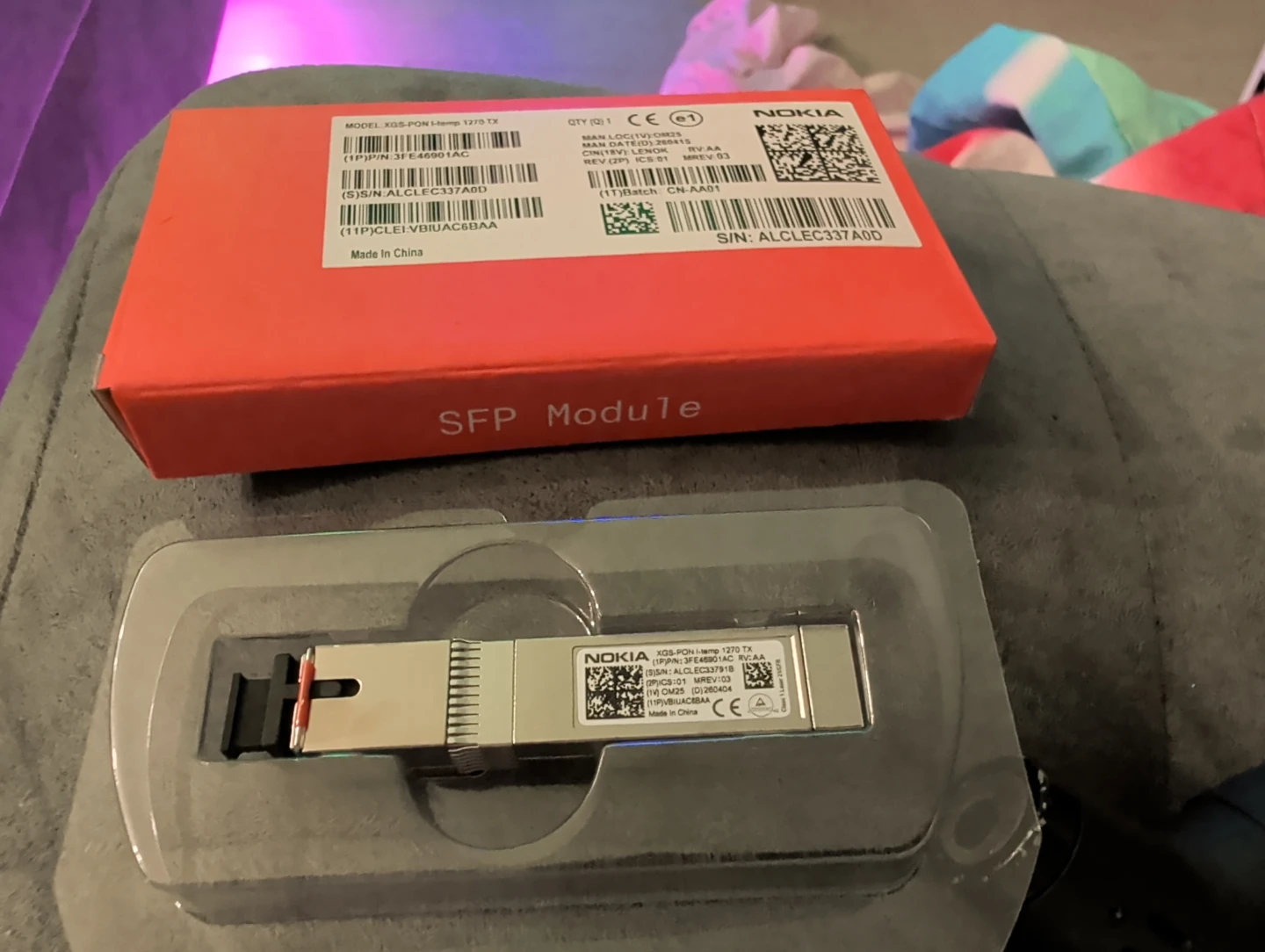 Nokia XGS-PON SFP Module - photo 2