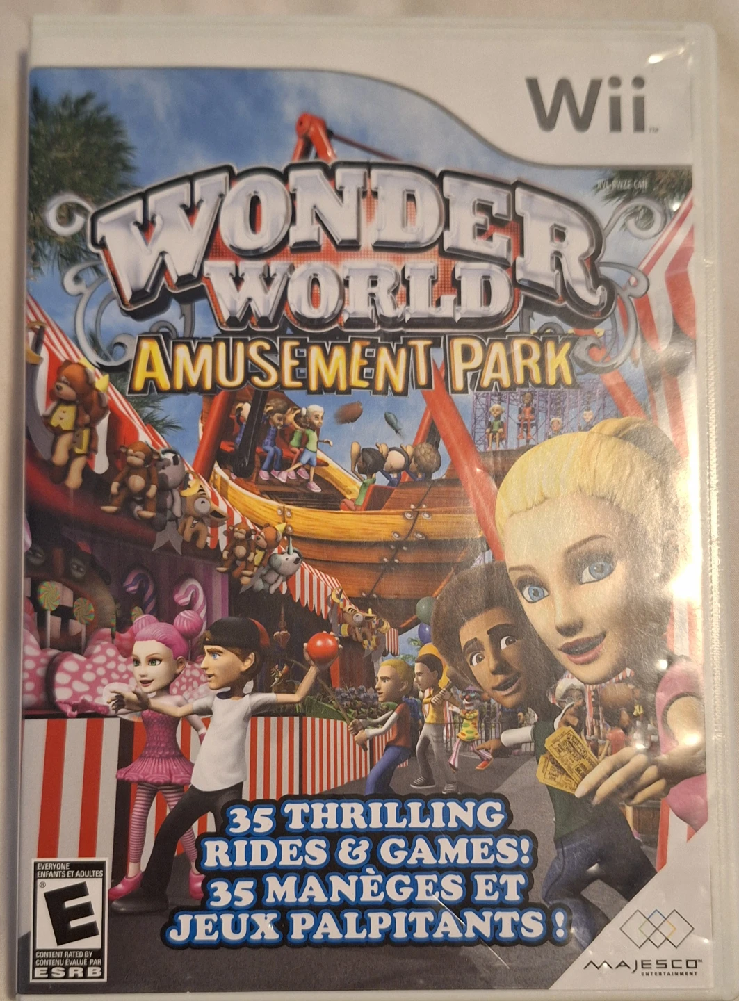 Wonder World Amusement Park for Nintendo Wii
