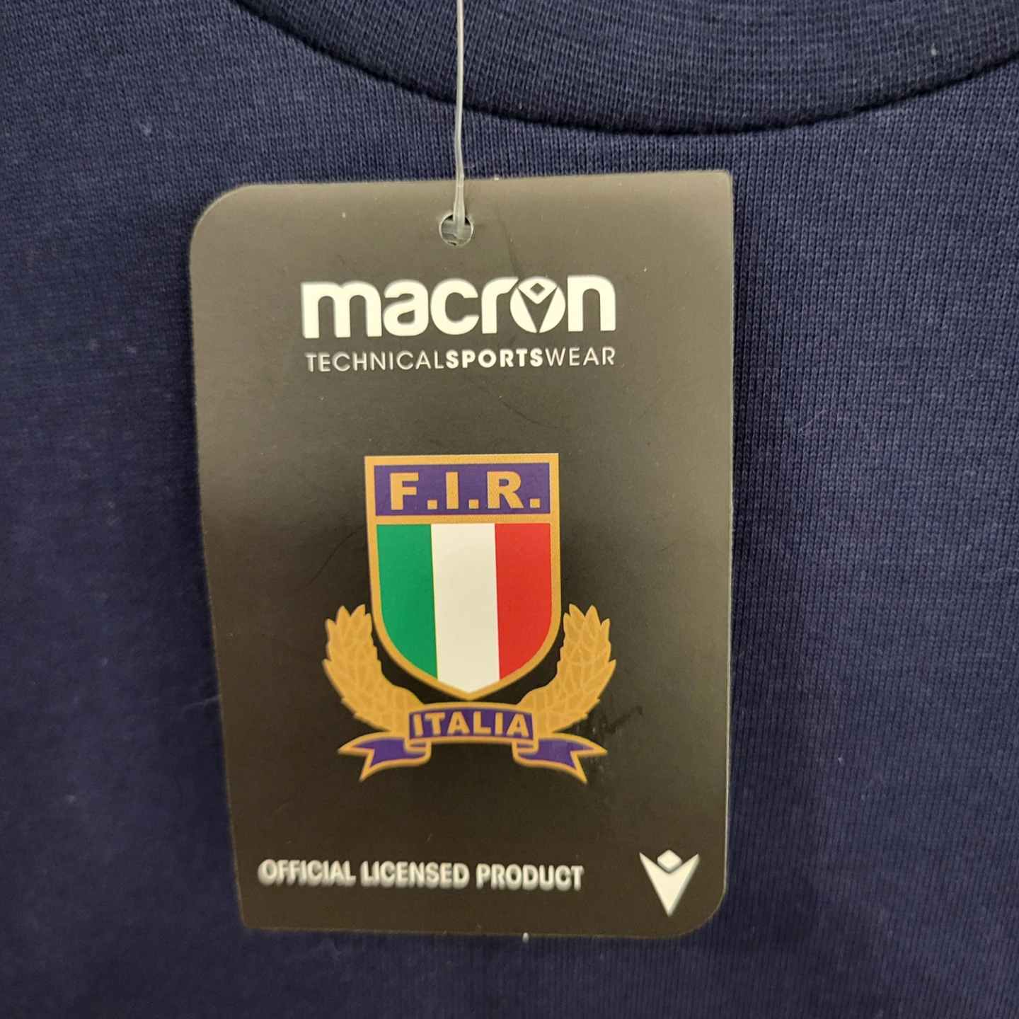 Macron FIR Italia Rugby Fan Shirt - photo 2