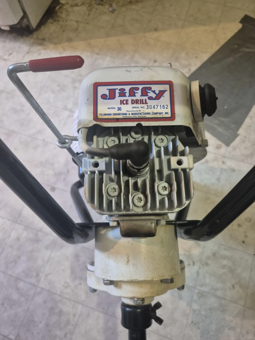 Jiffy Model 30 Ice Drill
