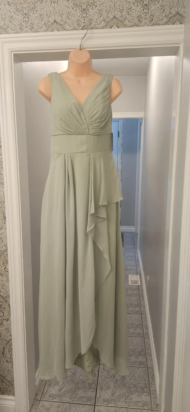 Sage Green Formal Gown Small