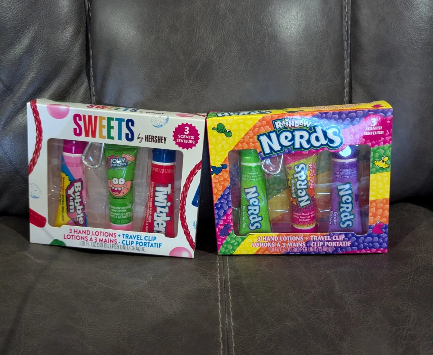 Hershey Sweets and Rainbow Nerds Hand Lotion Sets