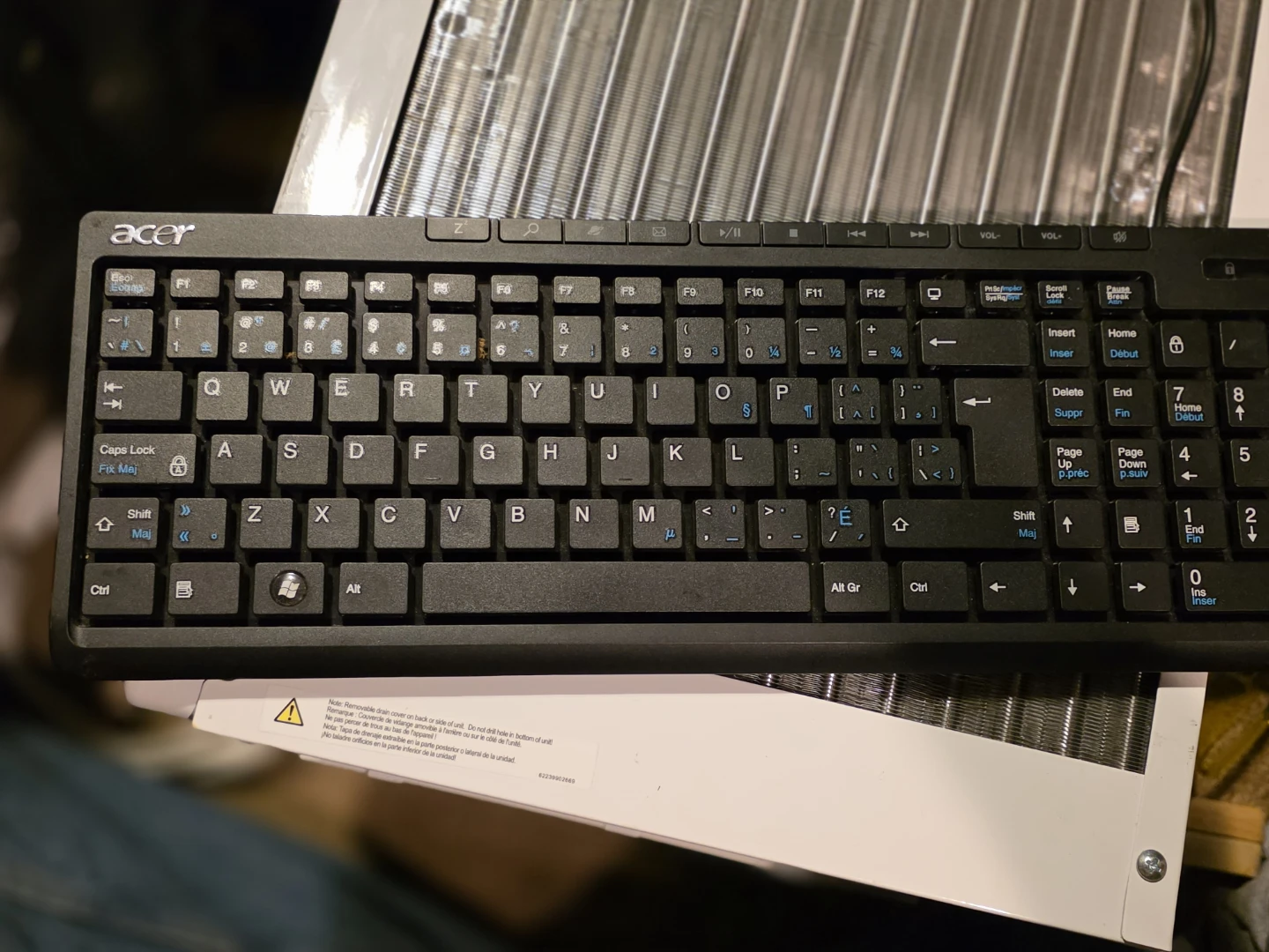 Acer Wired Multimedia Keyboard - photo 3