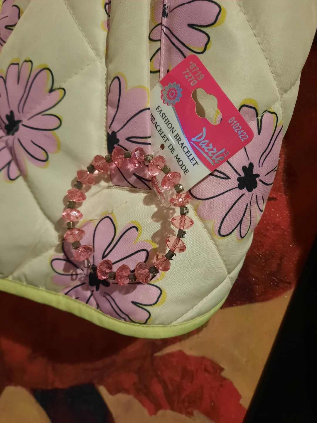 Girls XL Bella & Birdie Quilted Floral Packable Jacket - photo 2