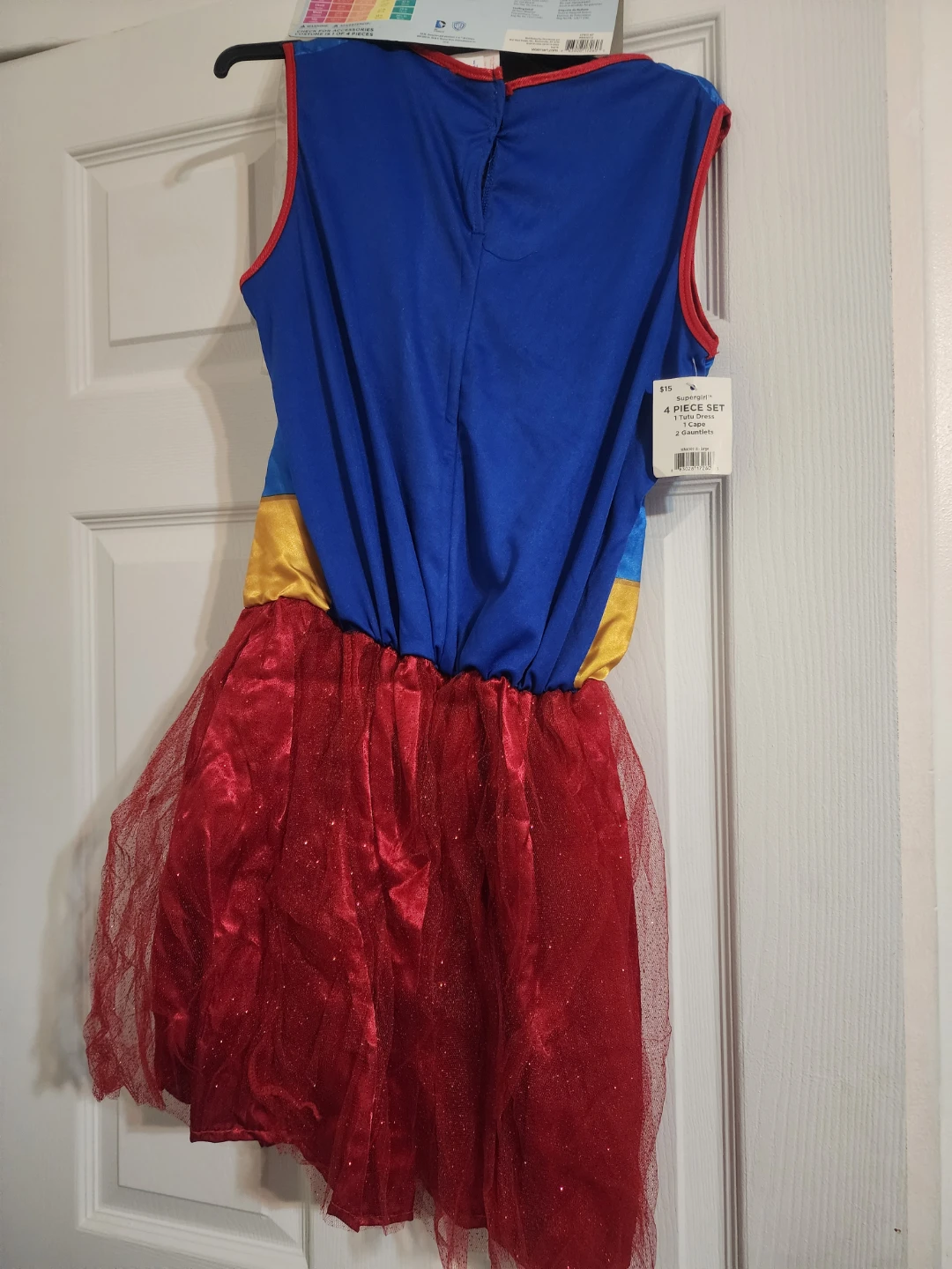 Rubie's Supergirl Costume Sets S 4/6 M8/10 L 10/12 - photo 3