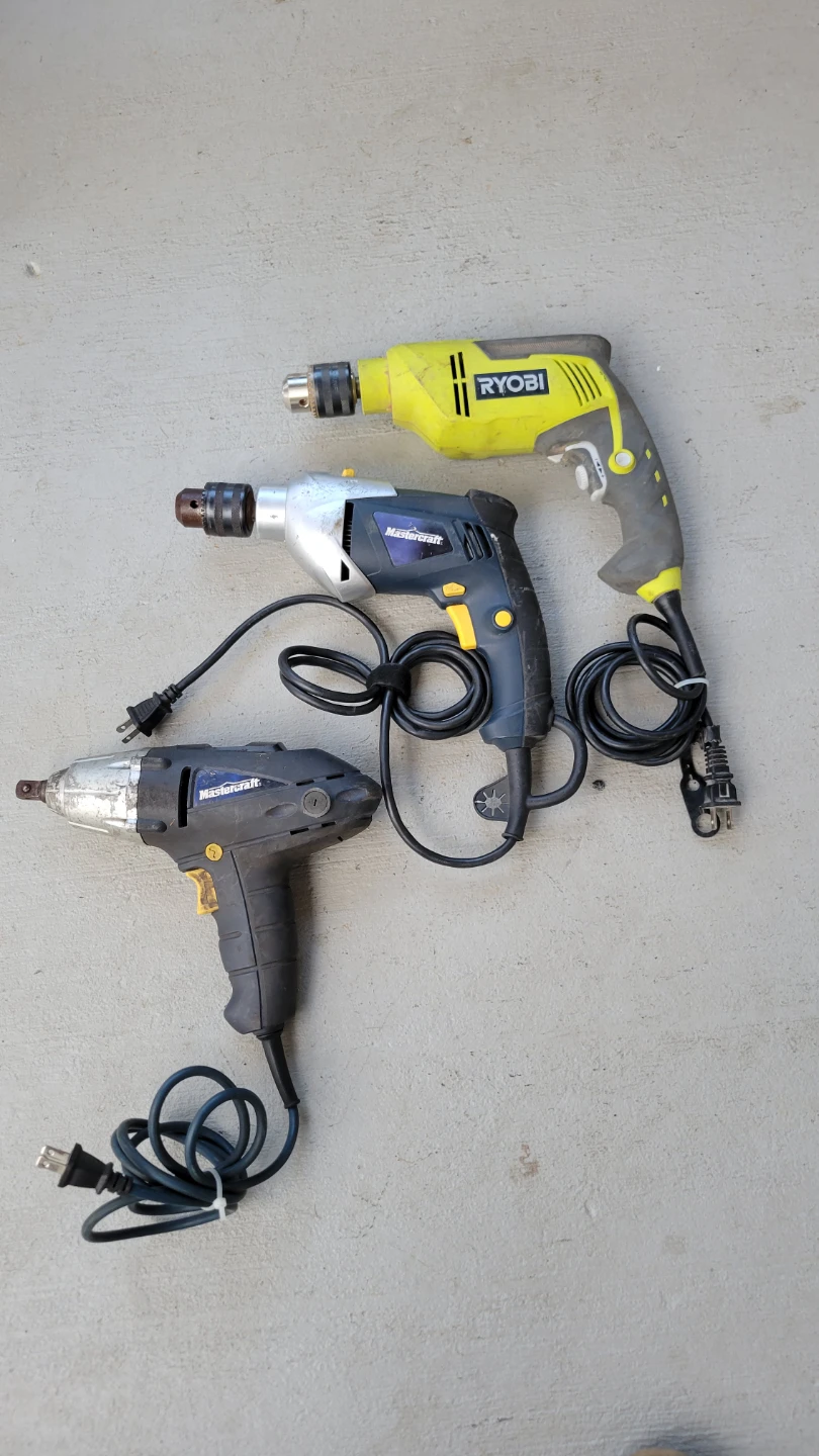 Ryobi, Mastercraft Electric Tools-$35